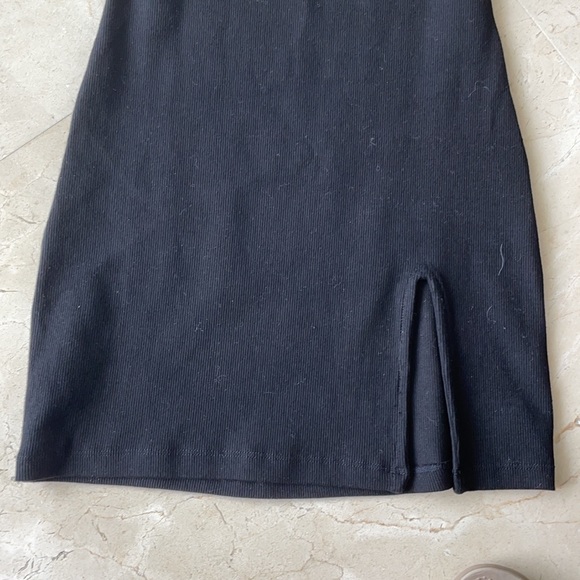 NWT BB DAKOTA BLACK KNIT MINI DRESS - Picture 3 of 5